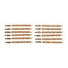 Dozen Pack med bronse riflebørster, 6MM, 8-32M, 12 pakke gir effektiv rengjøring av rifler og langvarig ytelse for presisjonsskyting.