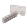MTM CASE-GARD J-20 ammunisjonsbokser er laget av holdbar polypropylene, perfekt for jakt og oppbevaring av spesialladninger, uten å deformeres.