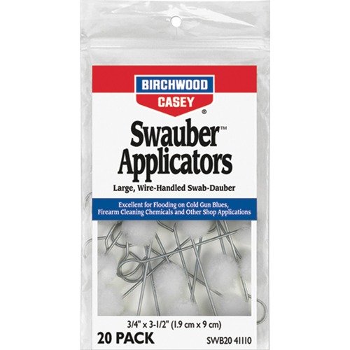 Swauber Applicators gir presis påføring av kjemikalier og rengjøringsmidler, med store håndtak som beskytter hendene dine. Perfekt for enhver skytter!