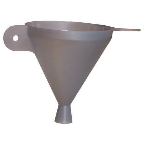 E-ZEE POWDER FUNNEL fra LYMAN passer til alle patroner fra .22 til .50, med en flared end for enkel påfylling og to-posisjons håndtak for fleksibel bruk.