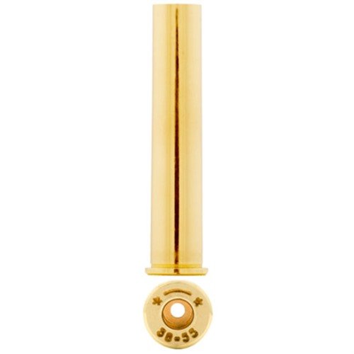Starline 38-55 Winchester Brass gir deg førsteklasses kvalitet og pålitelighet for håndvåpen, pakket i 100 stk. Perfekt for presisjonsskyting.