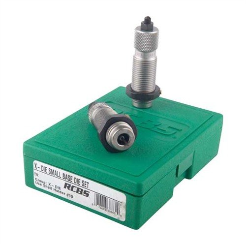 X-DIE SMALL BASE SIZER DIE SETS for 223 Remington sikrer optimal funksjon i automatiske og semi-automatiske rifler med presis størrelse og justering av hylser.