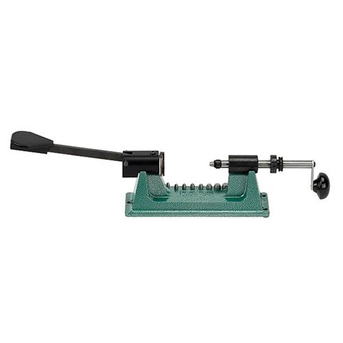 TRIM PRO 2 case trimmer gir presisjon på .001" med en fjærbelastet universal shell holder som sikrer nøyaktig justering for flere patronstørrelser.