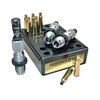 Redding Premium Deluxe Die Set for 300 WSM gir presisjon med Carbide Size button for enkel resizing og Bullet Micrometer Seating Die for nøyaktig justering.