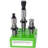 Redding National Match Die Set for 6.5mm Creedmoor inkluderer Full Length Sizing Die, Taper Crimp Die og Competition Bullet Seater, perfekt for seriøse matchskyttere.