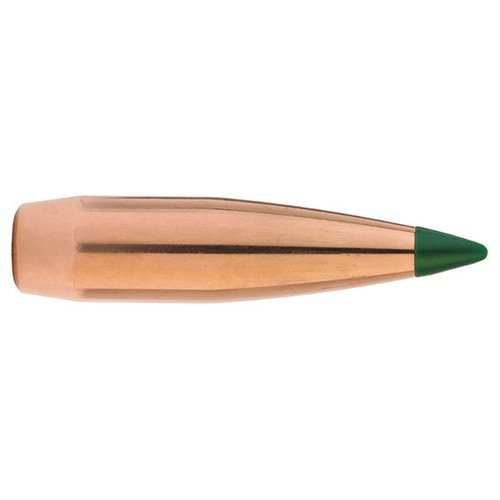 Sierra Tipped MatchKing 30 kaliber (0.308") 168gr PTBT gir redusert drag og bedre ballistisk koeffisient, perfekt for presis skyting med pålitelig mating.