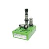Redding Competition Bushing Neck Die Set gir presis kontroll med micrometerjusteringer, støtter hylsen under størkingsprosessen og gir nøyaktig setting av kuler.