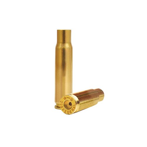 .338 Federal brass fra Starline gir konsistent ytelse og høy kvalitet, perfekt for jakt og tilgjengelig i 100-pakning for maksimal bekvemmelighet.