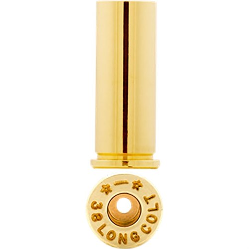 38 Long Colt Brass fra Starline er av høy kvalitet og kan brukes i de fleste våpen som er kamret for .38 Special og .357 Magnum, perfekt for presisjonsskyting.