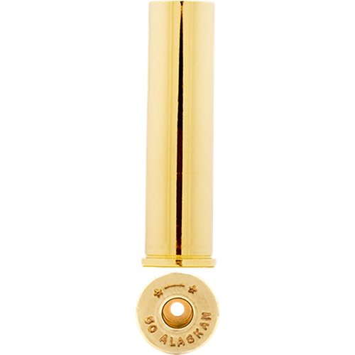 50 ALASKAN BRASS fra STARLINE er en kvalitetspatron designet for bjørnejakt, med en lengde på 2,1 tommer, perfekt for presisjon og pålitelighet.