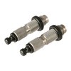 Redding Neck Die Sets for 6.5 PRC inneholder to die, inkludert en neck sizing die med decapping rod og neck expander, samt en seating die med crimp ring.