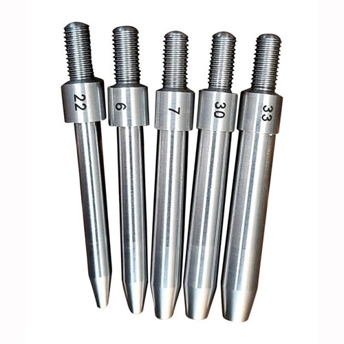 L.E. WILSON Expanding Mandrels gir deg en jevn nakke diameter på nye brass cases, og sikrer konsistent settedybde med riktig nakke spenning.