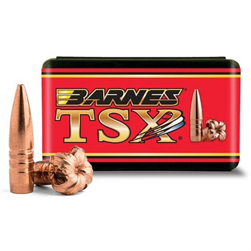 TIPPED TSX 450 kaliber kuler gir forbedret langdistanse ballistikk, raskere ekspansjon, nesten 100% vektbeholdning og dødelig presisjon.