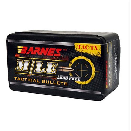 BARNES TAC-TX™ 6.5MM (0.264") kuler gir presisjon, kontrollert dobbel-diameter ekspansjon og bedre vektbeholdning enn bly-kjerner, perfekt for alle avstander.