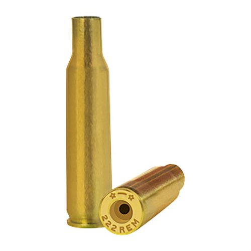.222 Remington brass fra STARLINE gir høy presisjon og er ideell for både benkefelt og småviltjakt, perfekt for entusiaster og jegere.