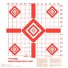 REDFIELD SIGHT-IN TARGETS gjør innskyting av kikkertsikter enklere med tydelige 90° linjer og et 1" rutenett for presis justering av vind og høyde.