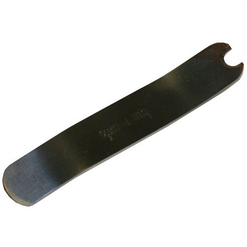 COLT SAA BASE PIN PULLER fra RIMFIRE GUNWORKS gjør det enkelt å løsne base pins uten å skade pinnen eller rammen, laget av herdet stål med blå finish.