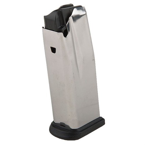 XD Compact 45ACP magasin tilbyr pålitelig mating med langvarig rustfritt stål, polymerfollower og enkel rengjøring for maksimal ytelse og kapasitet.