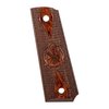 Cocobolo Checkered Cross Cannon grepplater til Springfield 1911, med en skrå Mag Well for en sømløs finish. Selges som individuelle grep.