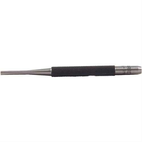 Starrett Pin Punch Set tilbyr presisjon, holdbarhet og komfort med knurling, perfekt for nøyaktig fjerning av pinner i våpen- og metallarbeid.