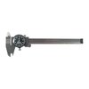 Starrett 120 Series Dial Caliper er en amerikanskprodusert, presisjonsmåler med 0-6" rekkevidde, klar skala og enkel betjening for både inn- og utvendige målinger.