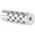 SHREWD #3 MUZZLE BRAKE 22 CALIBER 9/16-24 CHROME MOLY SILVER