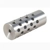 #4 Muzzle Brake 22 Caliber fra SHREWD reduserer rekyl og munnløft med 42 porter for optimal kontroll. Krever gunsmithing for tilpasning.