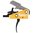 TIMNEY AR-15 SMALL PIN TRIGGER MODULE, 4.5 LBS, SOLID SHOE