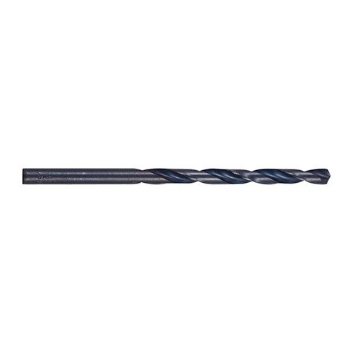 Triumph Twist Drill Co. Jobber Length Wire Gauge Drills i høyhastighetsstål gir presis boring, holdbarhet og en rekke størrelser for detaljerte oppgaver.