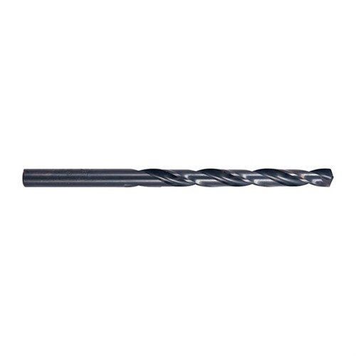 Triumph Twist Drill Co. Jobber Length Fractional Drills i høyhastighetsstål gir presise og pålitelige boringer med minimal fleksibilitet og skarpe skjærekanter.