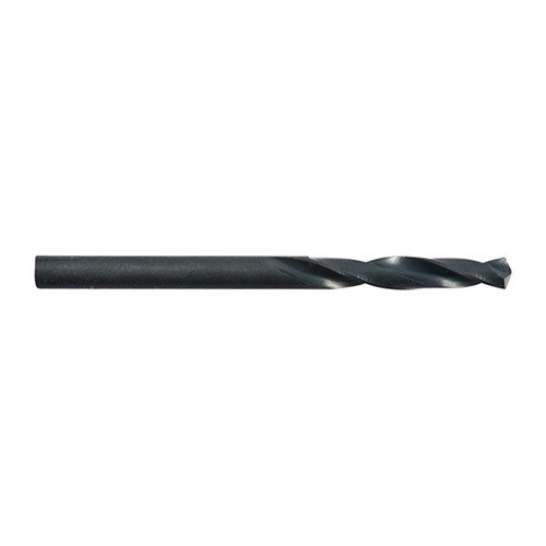 Triumph Twist Drill Co. Short Length Wire Gauge Drills er laget av høyhastighetsstål, ideelle for presisjonsarbeid i trange rom med skarpe kuttekanter.