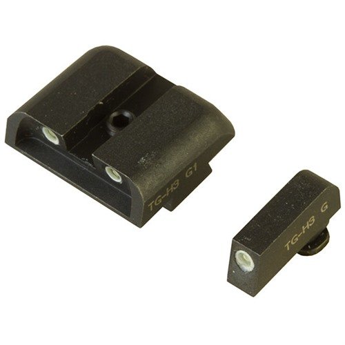 TRUGLO TRITIUM BRITE-SITE gir eksepsjonell lysstyrke og holdbarhet, perfekt for både dag og natt, med enkel utskifting av Glock-fabrikk-sikter.