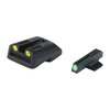 Tritium/Fiber Optic (TFO) teknologi gir rask sikteopplevelse i alle lysforhold, med slitesterk stålstruktur og lavprofildesign for enkel bruk.