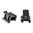 TRUGLO 1" 2 PIECE PICATINNY RISER MOUNT