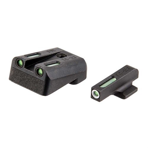 TFX sikter for Kimber 1911 tilbyr en kombinasjon av Tritium og fiberoptikk for enestående synlighet, beskyttelse mot kjemikalier og rask sikteopptak.