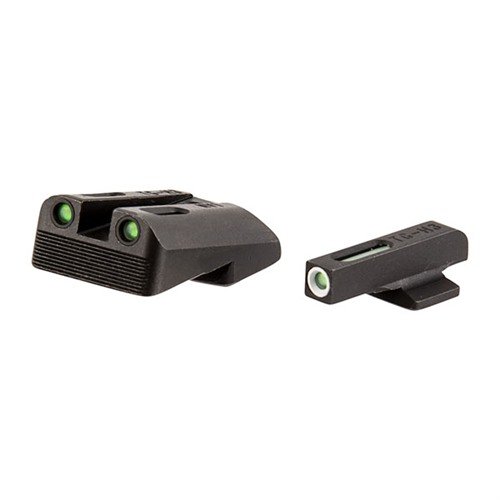 TFX sikter for 1911 gir overlegen synlighet med Swiss Tritium og fiberoptikk, beskyttet mot kjemikalier og oljer, med rustfritt stål og rask måloppnåelse.