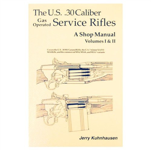Denne omfattende manualen dekker U.S. M-1 Garand og M-14 rifler med mer enn 1200 bilder, trinn-for-trinn veiledning for funksjon, reparasjon og presisjon.