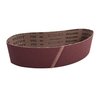 VSM SANDING BELTS 80 GRIT 3" x 25 7/32" er laget av resin-bundet aluminiumoksid, gir langvarig ytelse og passer perfekt til Raytech Expanding Sanding Drums.