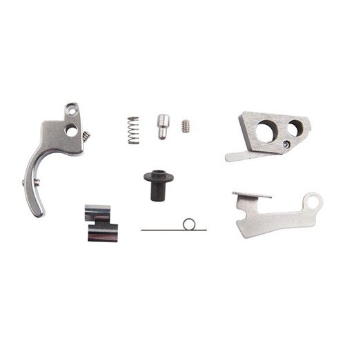 RUGER® MK II™ Drop-In Accurizer Kit fra VOLQUARTSEN gir deg presis 2,25 lbs avtrekk uten tilpasning, med justerbare skruer for pretravel og overtravel.