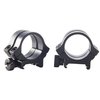 QUAD LOCK RINGS gir dobbel klamping med to kapsler per base, 210° dekning sikrer jevn trykk og forhindrer rotasjon av kikkertsiktet. Lett aluminiumkonstruksjon.