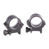 QUAD LOCK RINGS fra WEAVER gir dobbel klampekraft med to kapsler per base, og sikrer stabilitet og presisjon for kikkertsikter med lett aluminiumsdesign.