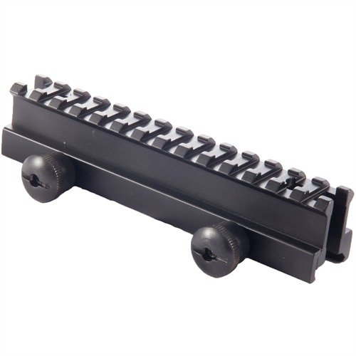 Weaver AR-15/M16 SR Flat Top Mount gir deg mulighet til å feste Picatinny eller Weaver-tilbehør uten permanent modifikasjon, samtidig som vekten holdes lav.