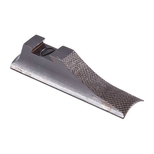 SHORTY RAMP i polert, blåst stål er hoodless og kan festes med skrue eller Dovetail Filler Block, perfekt for tilpasning til eksisterende dovetail.