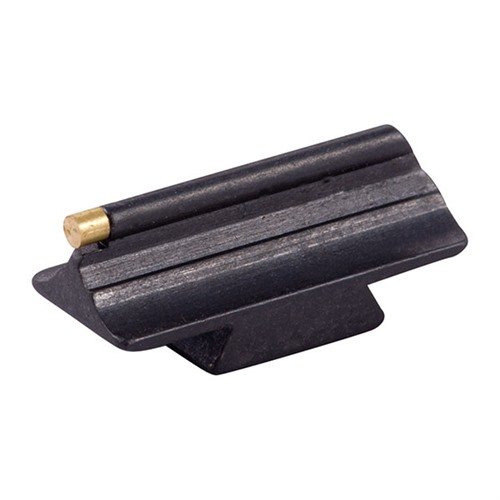 Denne RIFLE BEAD 1/16" front siktet har en tynn, strømlinjeformet stålblad med en synlig messingperle for presis sikting, perfekt for Marlin og Remington.