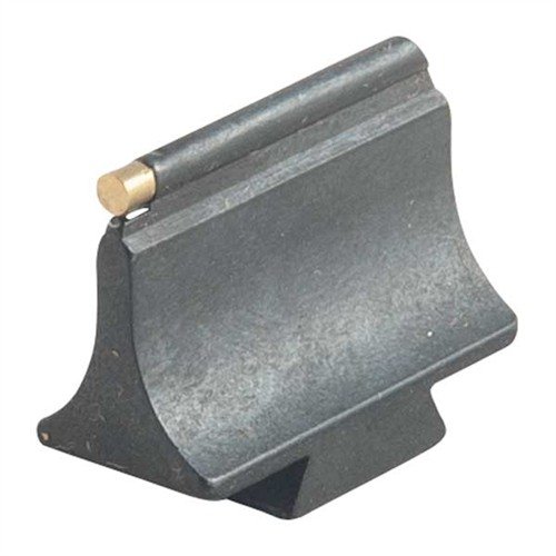 RIFLE BEAD 1/16" MEDIUM FRONT SIGHT gir et klart og synlig siktebilde med sin tynne, strømlinjeformede blad og polert messingperle, perfekt for fabrikkskinn.