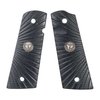 1911 G10 grips i svart G10 med unik starburst-design, ambidextrous safety, og magasinutløpsskallop for optimal grep og stil.