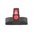 WILSON COMBAT SNAG-FREE FRONT SIGHT .190" RED, FIBER OPTIC