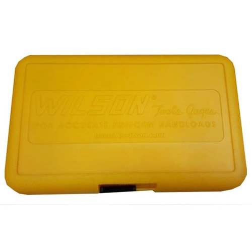 Hold dine dies adskilt og organisert med denne erstatnings die lagringsboksen fra L.E. Wilson. Den rommer 2 reloading dies og en L.E. Wilson case gauge.