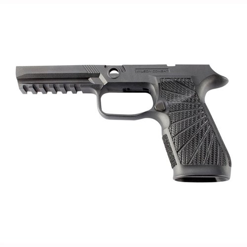 Oppgrader din Sig Sauer® P320 med WCP320 Grip Module! 🖤 Holdbart polymerdesign i svart for bedre grep og kontroll.