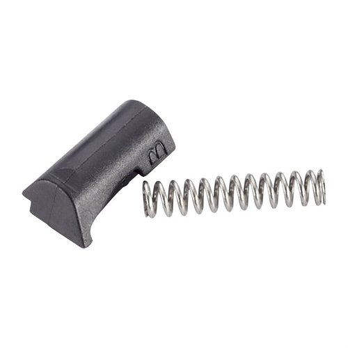 WCP320 Magazine Release Spring & Stop Kit gir en forbedret magazine catch og fjær i svart polymer for SIG P320, med enkel drop-in passform for optimal ytelse.
